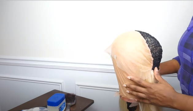 How to clearance dye lace wig